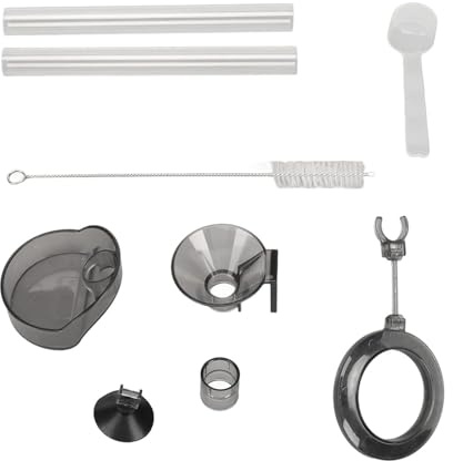 1 Pezzo Tubo Alimentazione Acquario, Alimentatore Gamberetti Acrilico, Alimentatore Gamberetti Pesci Acquario, Mangiatoia Pesce Gamberetti, per Gamberetti, Pesci, Tartarughe