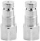 Flewdart 2pcs emulatore sonda lambda Soppressione P0420, Prolunghe lambda utensili per oxygen sensor sensore di ossigeno, Sensore Ossigeno Extender M18x1,5mm per auto, camion