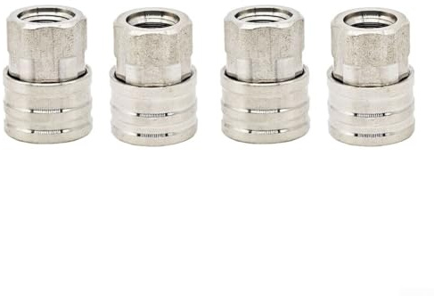 Raccordi ad innesto rapido per idropulitrice di alta qualità, 35,5 cm, 5000 PSI, confezione da 4 (2)