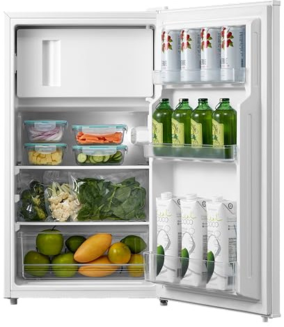 COMFEE' 80L Under Counter Fridge with 4-Star Ice Box, RCD80WH3UK(E)