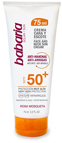 Babaria - Crema Solare Viso Antimacchia SPF50