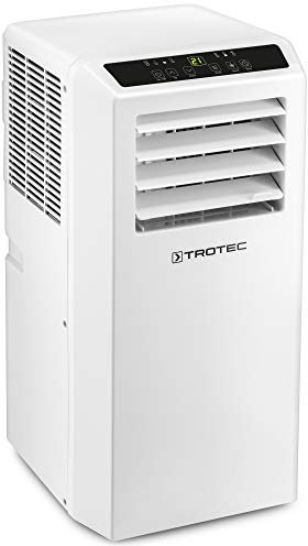 TROTEC Climatiseur mobile monobloc PAC 2610 S - Puissance frigorifique de 2,6 kW, 9000 Btu/h, 2 vitesses de ventilation, 34m²