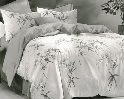 BESCH Edredón Invierno Nórdico de Microfibra 240x220cm para Cama de 150 con Relleno de Fibra 280gr/m2 - Edredón Nórdico Suave Cálido Ligero - Ramas