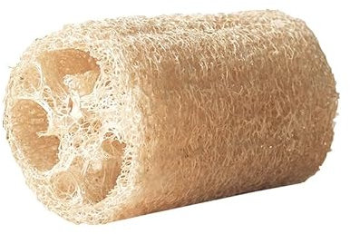 4 Stücke Luffa Schwamm, Duschschwamm, Luffa Schwamm Körper, Naturschwamm zum Duschen, Luffaschwämme, Loofah Scrub Schwamm für Bad Körperpflege Küche Reinigung