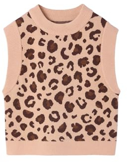 VERTBAUDET Pull sans Manche Fille Maille