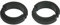 Bosch istanzgummi Displayhalter, für Intuvia und Nyon, Lenkerdurchmesser 25, 4 mm Distanzgummi, schwarz, One Size