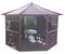 Stan-Wood GARTENLAUBE Holz PAVILLON mit Holzdach 3,5m x 3,5m OHNE SCHINDELN