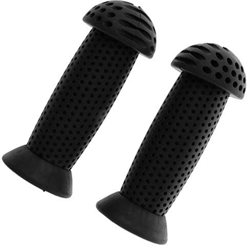 MagiDeal Kinder Fahrradgriffe 20mm Roller Lenkergriffe Kindergriffe Kinderfahrradgriffe, D-Typ Schwarz