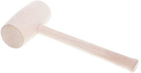 Schreinerklüpfel 330 g. Rund Holzhammer Klüpfel Holzklüpfel Hammer