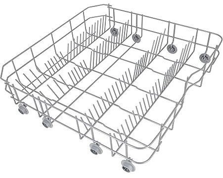 Cestello inferiore con rotelle (52,4 x 51,2 x 13,5 cm) per lavastoviglie Indesit, IKEA, Ariston Hotpoint - C00631972