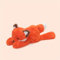 Uixxducc Kuscheltier Plüschtier Niedlich Plush Hund Elefant Fuchs AFFE Stofftier zum Kuscheln und Spielen Kawaii Deko Plushie Geschenke für Kinder (Fuchs)