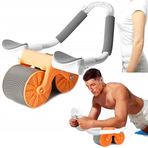 RUEDA DE EJERCICIO ABDOMINAL RODILLO con soporte para brazos Mango automático
