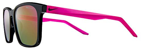 Nike Unisex Sun Sunglasses, 010 Black Polar pink flas, 57