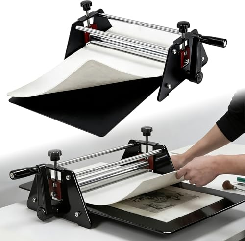 Printing Press, Basic Etching Machine with Felt & Base Plate