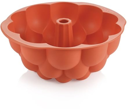 Tescoma 629417 Silicon Prime - Molde para rosquilla alto, frambuesa, 24 cm