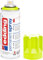 edding 5200 spray permanent - jaune fluorescent mat - 200 ml - peinture acrylique pour peindre ou décorer verre, métal, bois, céramique, plastique, toile - peinture acrylique en aérosol