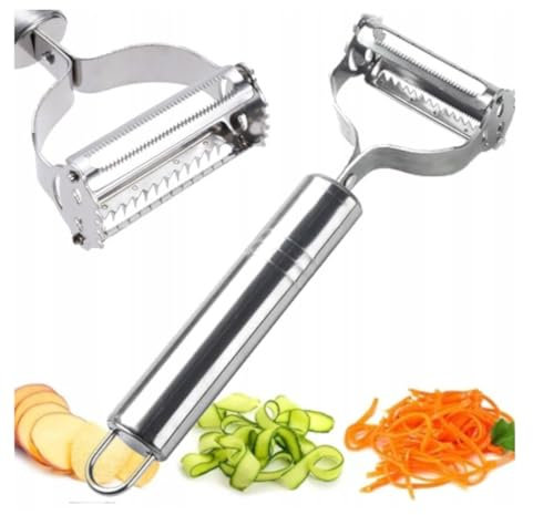 PELAPATATE ACCIAIO INOX SBUCCIATORE PELAVERDURE sbucciare patate carote verdure