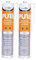 (2 TUBES) PU18 White Polyurethane Adhesive Sealant High Strength PU Window Marine Auto …