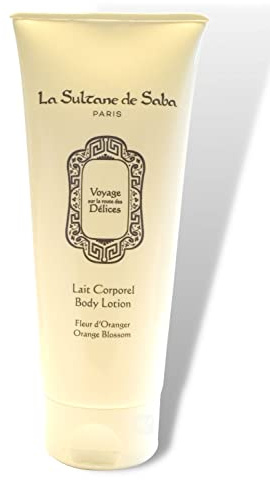 La Sultane de Saba - Körperlotion Orangenblüten, 200ml - Reisen Sie auf der Straße der Genüsse