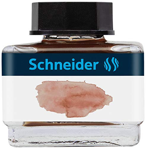 Schneider Tintenfass Pastell (15 ml) Cognac