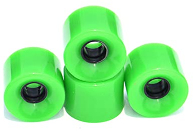 SPORTARC 4 ruote per skateboard, sport PU Skateboard Longboard Street Skate Wheels 60x45mm 78A, verde
