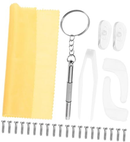 Ipetboom Bequeme Nasenpads Aus Pvc für Brillen 16-teiliges Set Ohne Nasenpads für Brillen