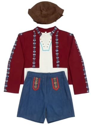 Abito tradizionale dell'Oktoberfest, festa della birra bavarese, abito folcloristico tedesco, elegante abito corte, corpetto in pizzo, grembiule, abbigliamento per feste a tema storico (Red, S)