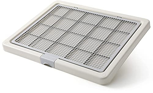 Smart Paws Large 76X62CM Pet Training Tray,Pet Training Pads Holder,Pet Toilet (Grey)