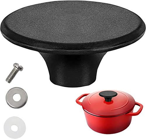 Dutch Oven Knauf, kompatibel mit Le Creuset Pfanne, Topfdeckel-Ersatz, für Lodge, Aldi und andere emaillierte Gusseisen, 1 Stück
