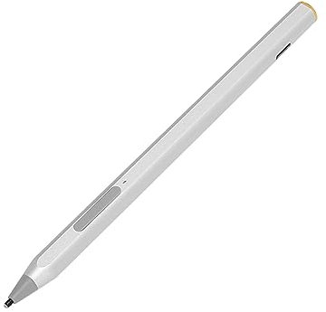 Tilt Stylus Pen for Laptop, Rechargeable MPP 2.0 Tilt Pen for Envy 17 Aexxx X2 12 C0xx, Pavilion X360 11m Ad0xx, X2 12 C0xx, 4096 Pressure (Silver)