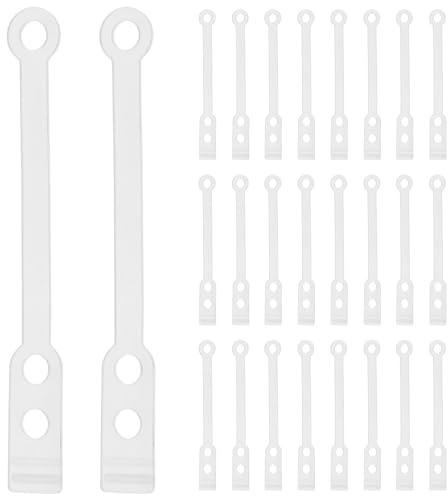 CRAFTHROU Elastici per Chioma in Silicone e Gomma Set da 35 Morbidi e Delicati per Tecniche di Acconciatura per Uso Quotidiano e Styling Permanente
