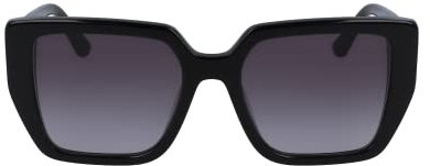 KARL LAGERFELD Unisex KL6036S Sonnenbrille, 001 Black, One Size