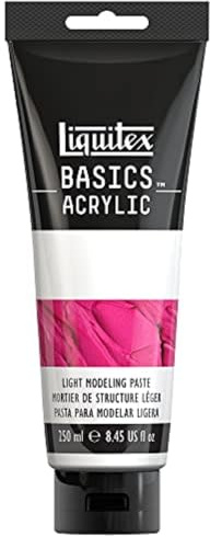 Liquitex Basics Acrylic Additive, Light Modeling Paste, 250ml Tube