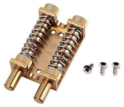 Ogdni Pro Guitar Brass Tremolo Stoppe Stabilizer,Tremolo Arming Adjuster Tremsetter Set for Floyd Rose and Other Floating Tremolo Bridge Systems (GAQ502)
