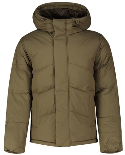 JACK & JONES JJWORLD Men's Puffer Jacket, Canteen, M, Canteen, M