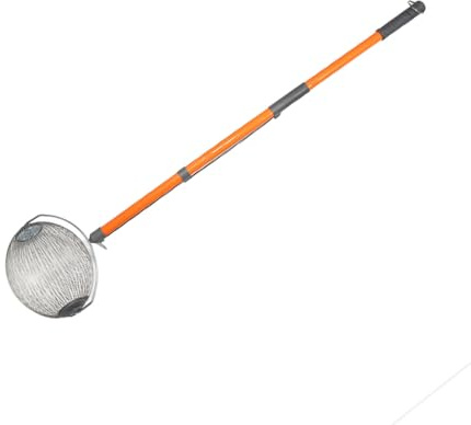 CCYLEZ Raccoglitrice per Noci, Raccoglitrice per Noci Rotolante con Albero Telescopico in Lega di Alluminio con Cestello di Raccolta, per la Raccolta di Frutta e da Giardinaggio