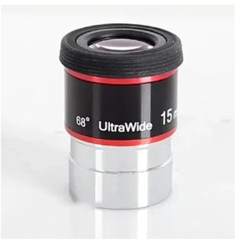 Ultra Wide Angle Eyepiece 68 Degree for Astronomical Telescopes - 6mm, 9mm, 15mm, 20mm Accessories Set