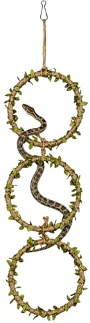 DXPETA Snake Toy and Enrichment, Climbing Accessories for Snake Enclosure, Snake Hook and Tank Accessories for Corn Snakes