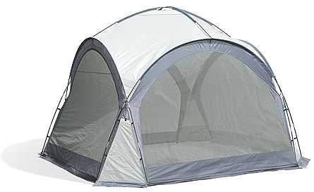 Garden Gazebo Dome Shelter Party Tent UV Protection 4 Removeable Mesh Walls, 2 Removeable Sun Shade Walls Measures L350 x W347 x H241
