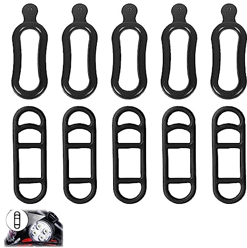 Cinturino Elastico in Gomma per Bicicletta,Accessori Bici Bicicletta in Silicone Cinturino,Anello in Gomma per Bicicletta,Piccolo Supporto Gomma per Bicicletta,Banda da Bicicletta Cinghia Elastica