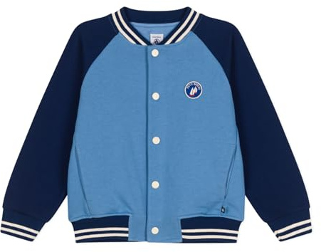 Petit Bateau A0D4G Teddy, Alaska/Medieval, 3 Ans Garçon