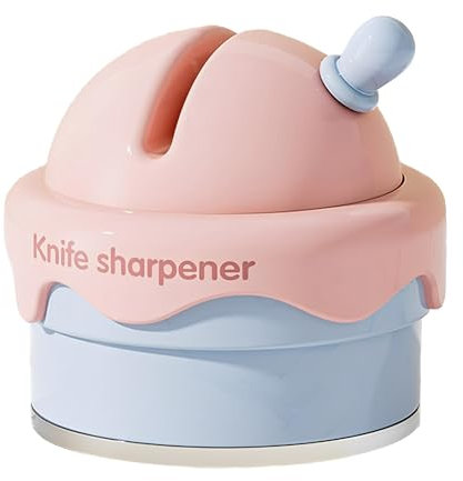 Knife Sharpener, Regerly 1 Piece Manual Sharpening Tool Profesional Knife Sharpener Professional Safe Manual Sharpening Tool for Kitchen Knives
