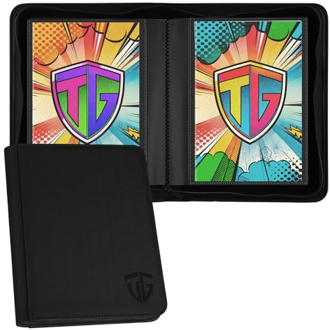 TCGUARD Reliure Comicbuch pour 24 livres BD, album rangement pochettes, Silver Age, sacs cartons, collectionneurs