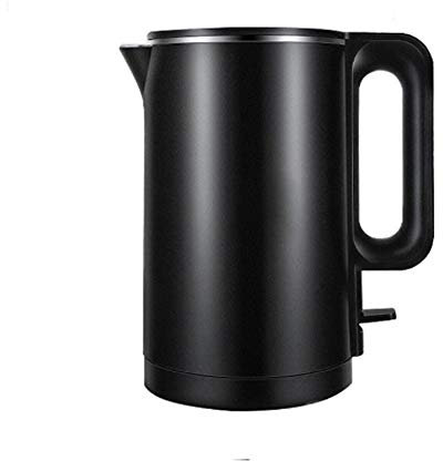 Vattenkokare rostfritt stål snabbkokande Samovar 1500W uppvärmning elektrisk kök vattenkokare tekanna resekanna (färg: D) hoppfull