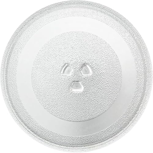 12570000000990 - Piatto girevole 255mm compatibile con Panasonic per forno a microonde NN-E20, NN-E22, NN-K10, NN-K12