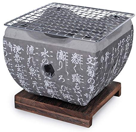 Träkolgrill, japansk grill, bärbar grill, campingspis, hushållsgrill, bordsrökare, verktyg och tillbehör