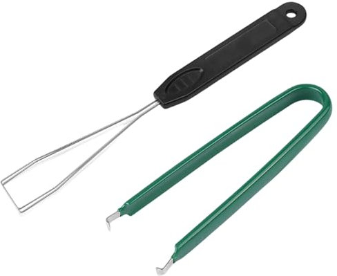 CHIZISX Multifunktionales Tastenkappen-Abzieherwerkzeug, mechanische Tastaturschalter, Extraktorwerkzeug, Tastenkappen-Entferner, ergonomisches Tastenkappen-Entfernungsset