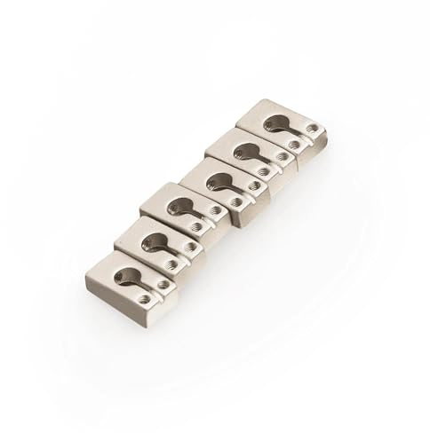 PRS SE Tremolo sadlar (SE/S2/CE uppsättning av 6) – nickel