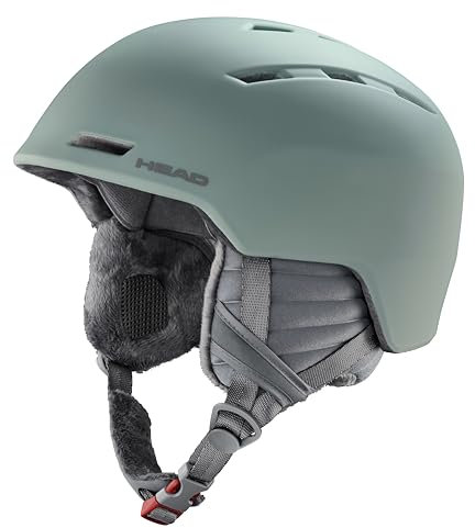 HEAD Valery Casco para Deportes de Invierno, Mujeres, Tomillo, XS-S