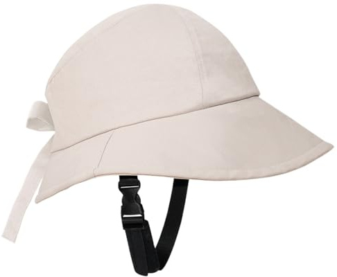 Bicycle Helmet Cycling Hat Adjustable Hat Shaped Bike Helmets for Women Safe Wide Brim Sun Hat Bike Helmet for School Cycling Riding Sport Outdoor